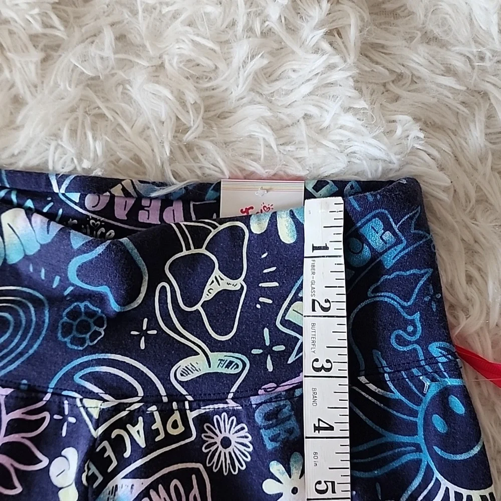 Justice Full Length Brand New  Kids' Multicolor Graphic Leggings